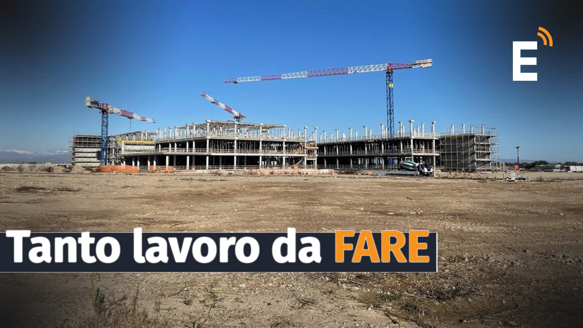 Ospedale di Insiti: in attesa della variante, Occhiuto vuole che si completi il resto del cantiere