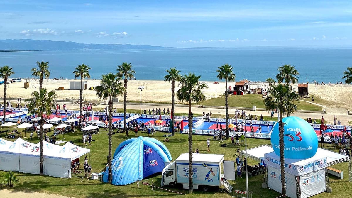 Volley, partito a Co-Ro il “Trofeo di Pallavolo S3 3vs3 U12 Nazionale"