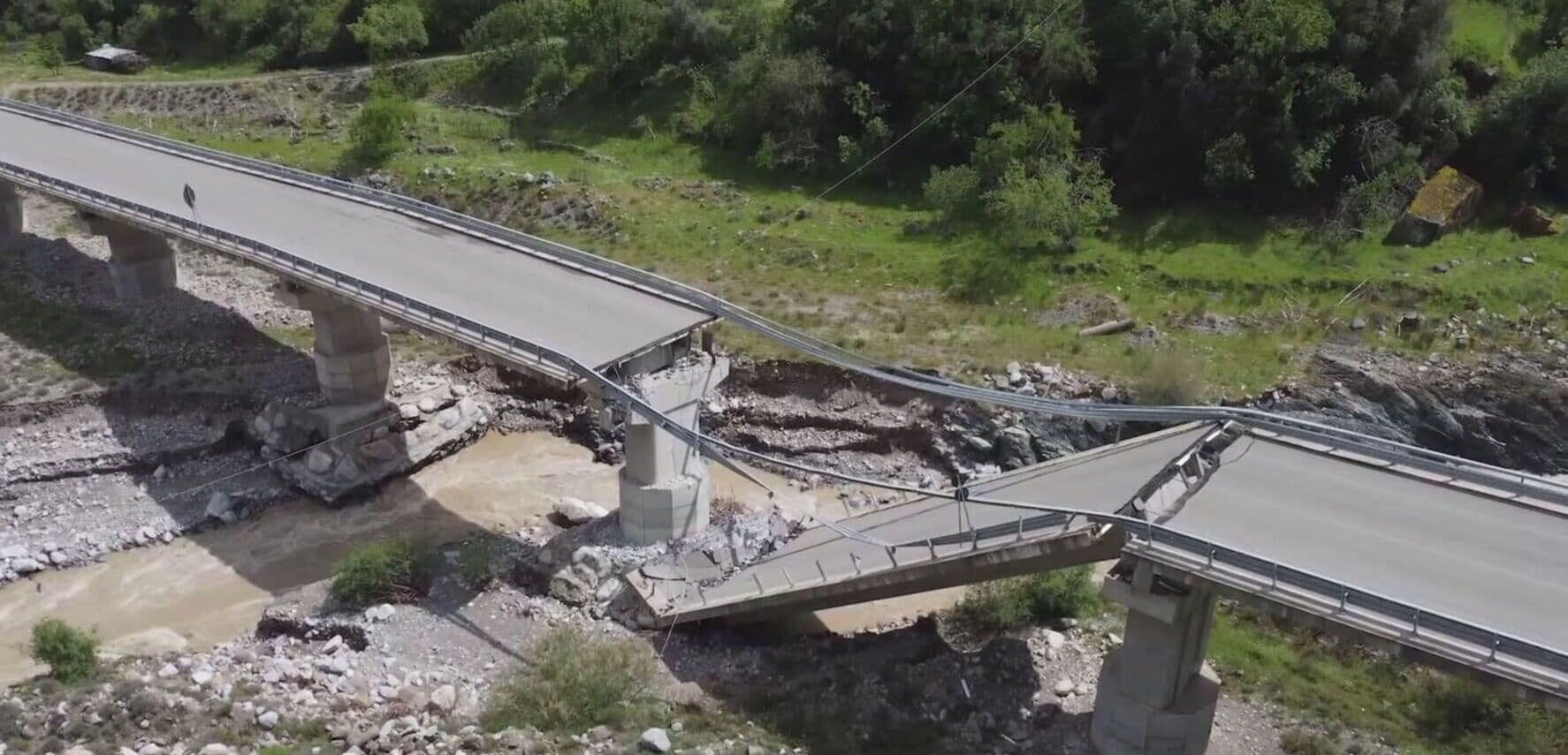 Crollo ponte Longobucco, i sindacati chiedono un incontro urgente al Presidente Occhiuto