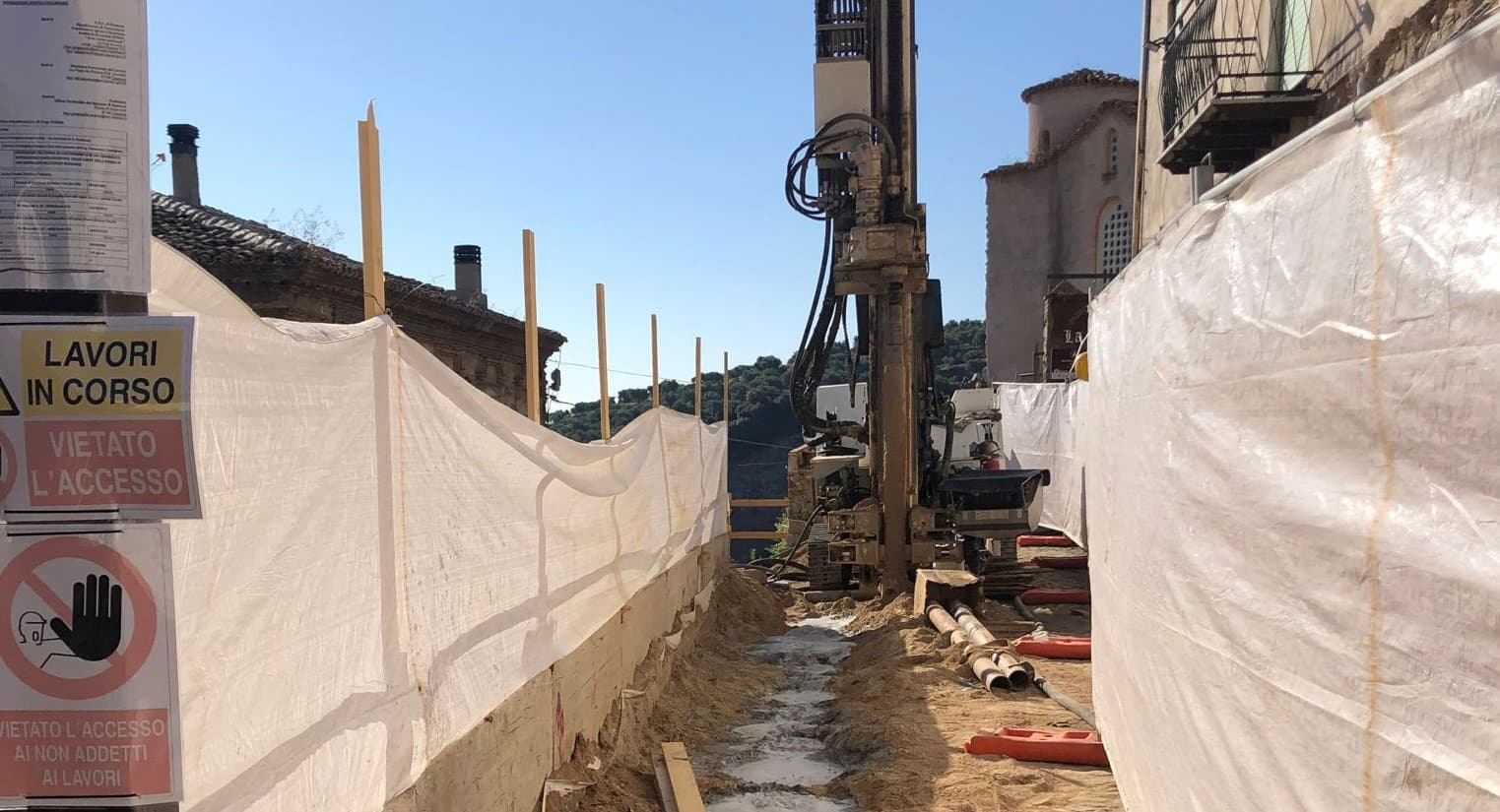 Corigliano-Rossano, a San Marco iniziati i lavori di consolidamento e ripristino
