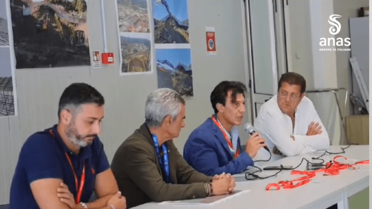 L'Ordine degli ingegneri in visita ai cantieri del Terzo Megalotto