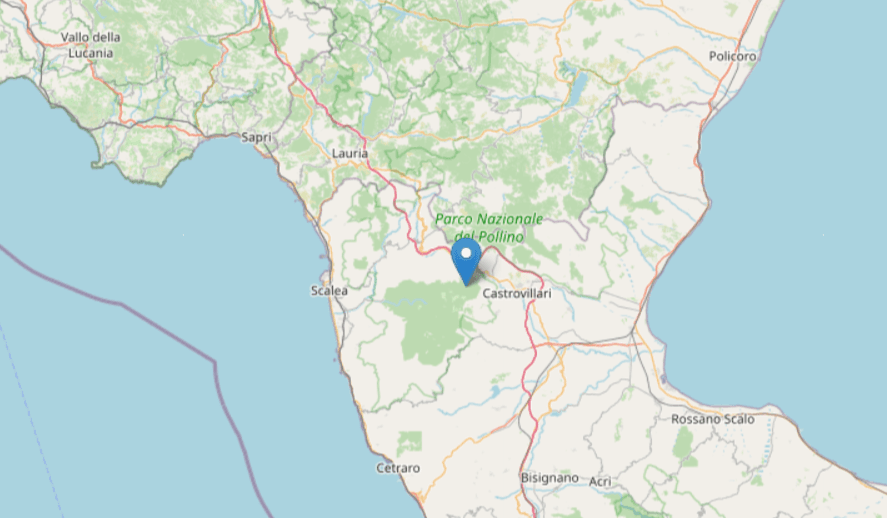 Scossa di terremoto nel Cosentino, avvertita tra Calabria e Basilicata