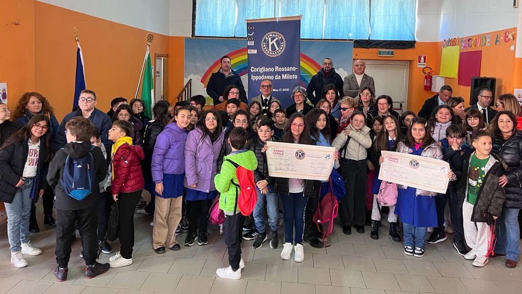 Terza edizione del concorso “Un Babbo Natale per tutti” del club "Kiwanis Corigliano-Rossano Ippodamo da Mileto"