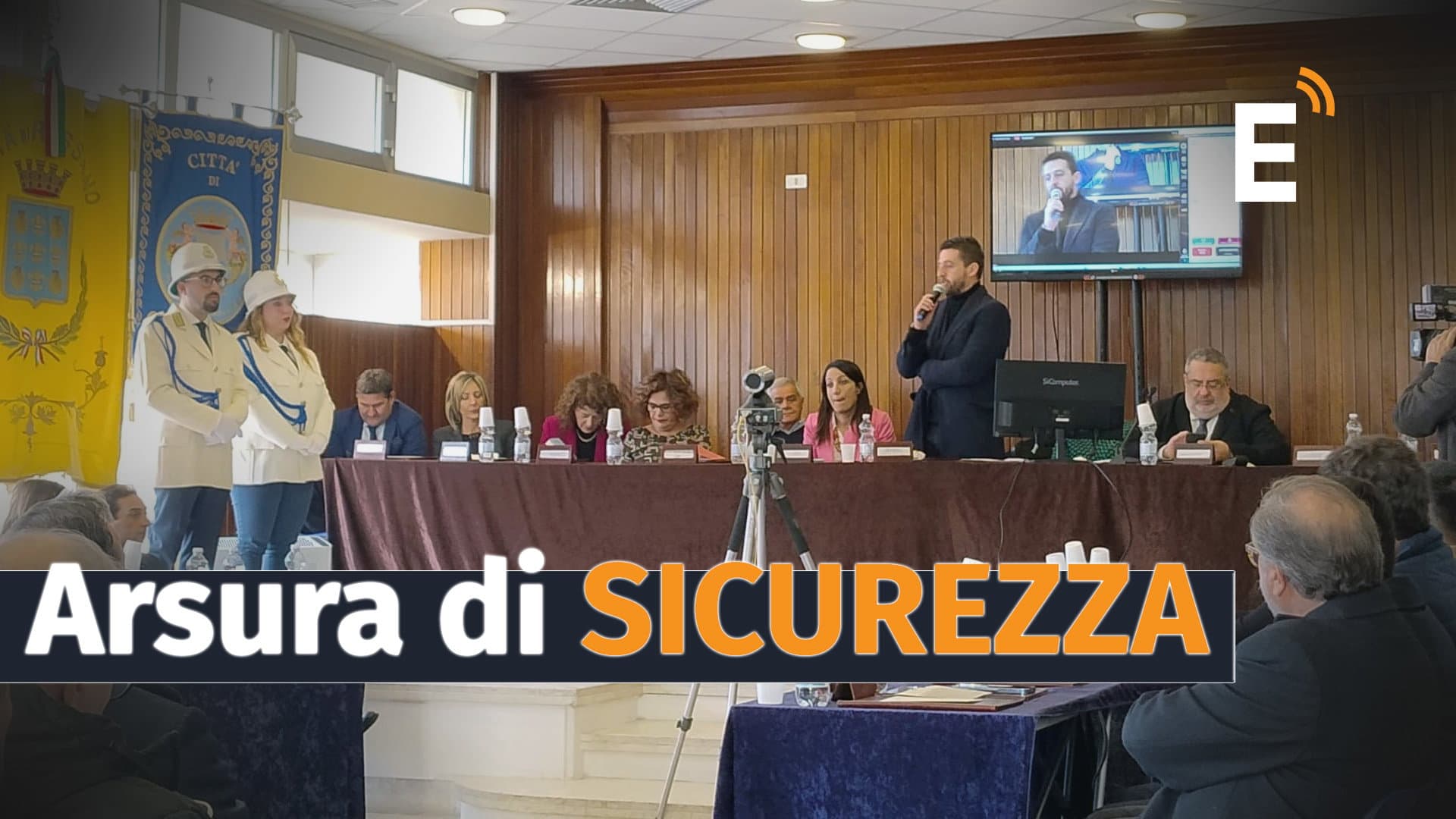Consiglio comunale su "Sicurezza e legalità", Stasi: «Dove lo Stato arretra, la criminalità avanza»