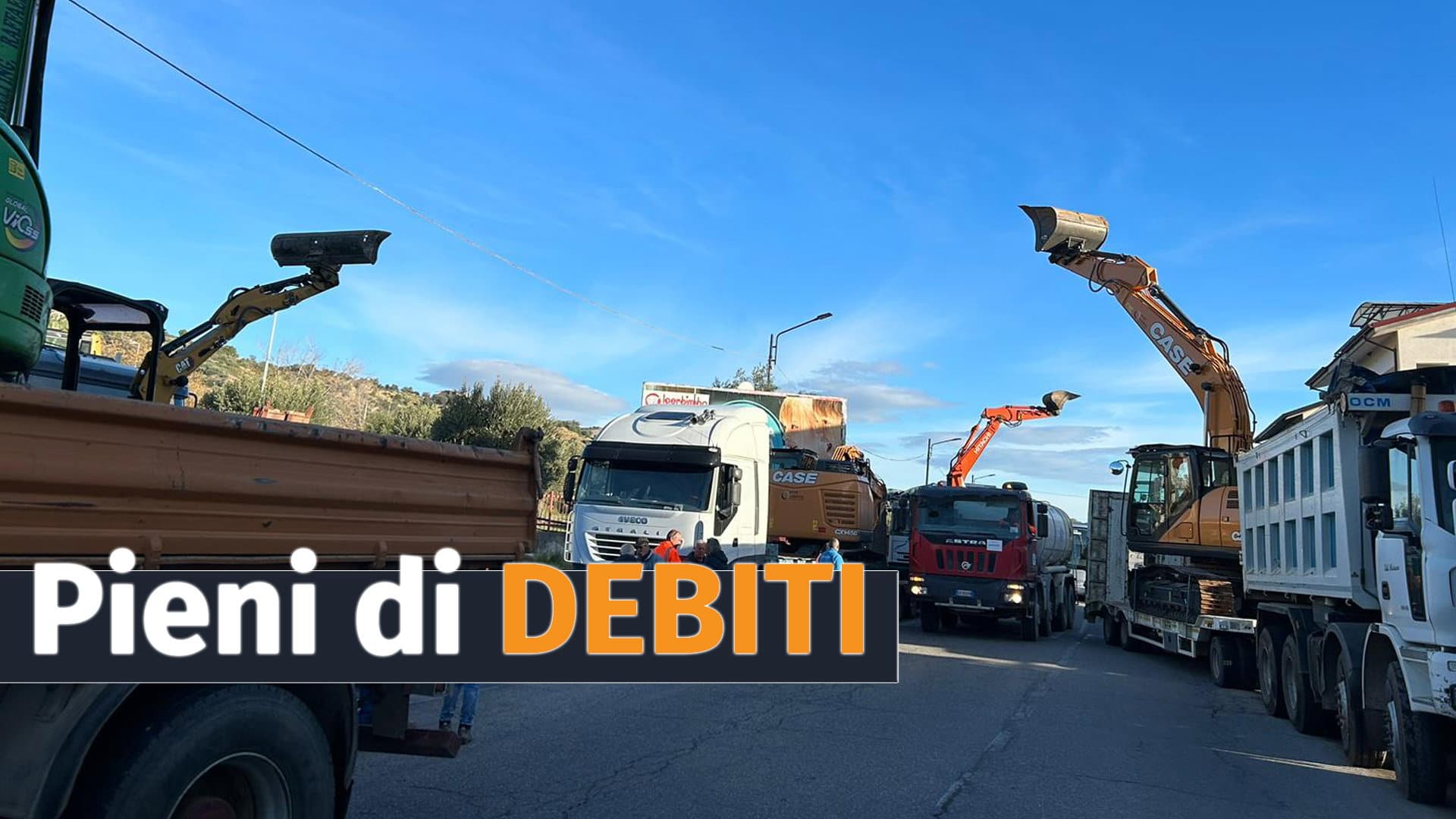 La protesta dei fornitori: «O ci pagano oppure siamo pronti a bloccare i cantieri della Statale 106»