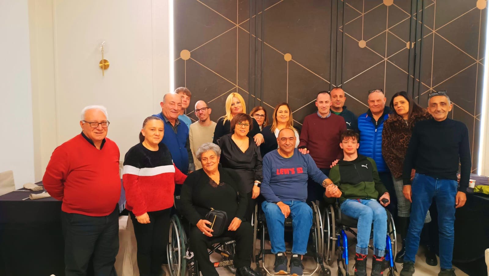Per una città sempre più solidale e senza barriere: gli auguri di Natale dell'Associazione "Unione è Forza"