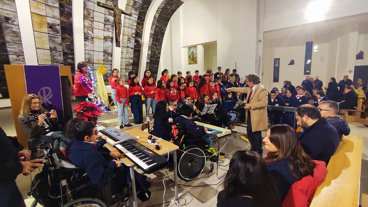 Recital e Concerto di Natale Unitalsi congiunto con l'I.C. "Tieri"