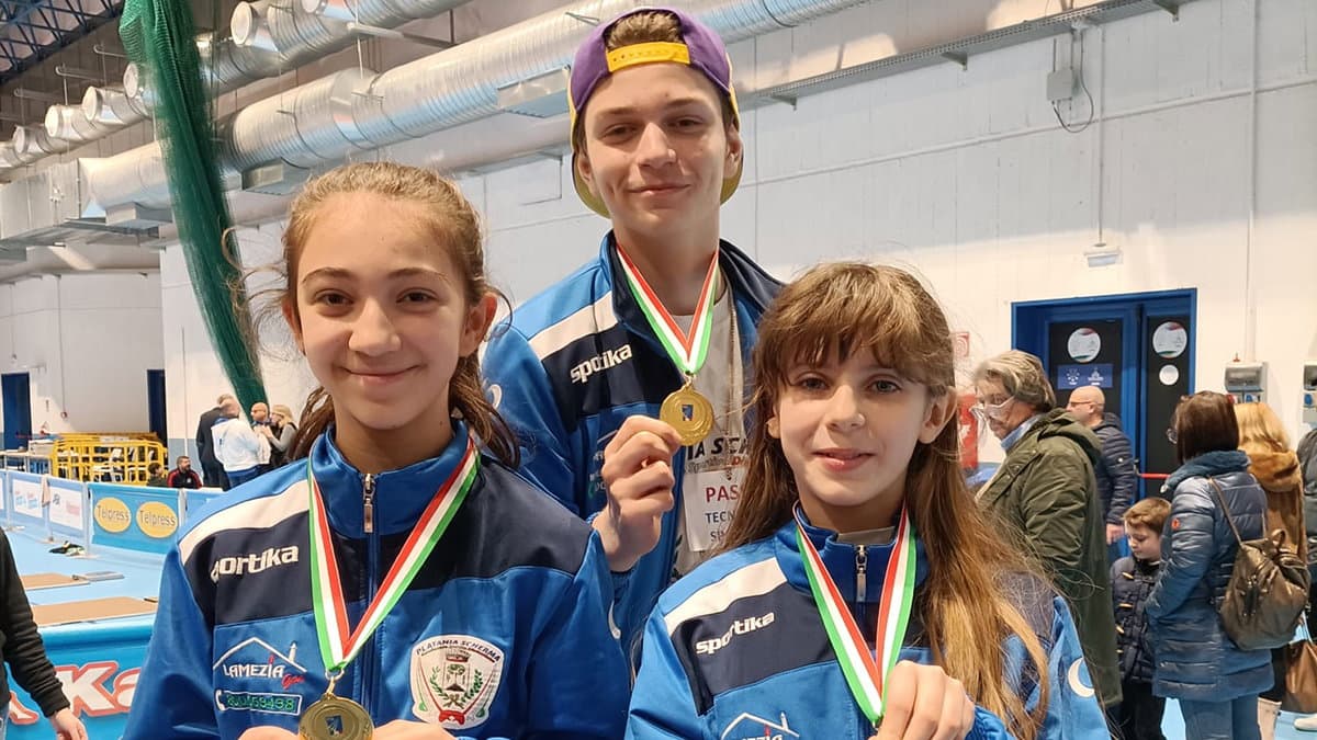 Scherma under 14, trionfano a Salerno i talenti di Corigliano-Rossano