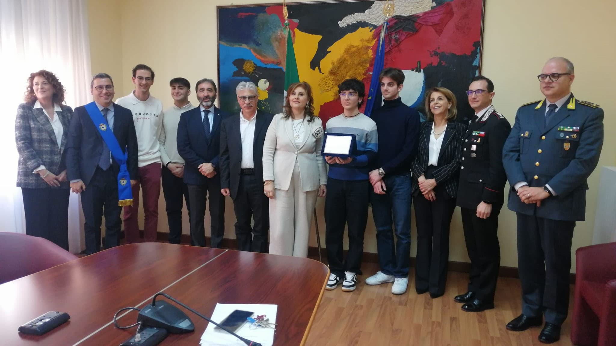 Un San Valentino speciale per i ragazzi del Polo Liceale di Rossano premiati in Prefettura