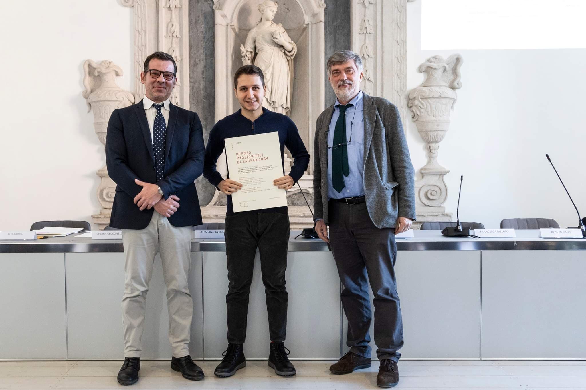 Tra le "Miglior Tesi di Laurea" della Iuav di Venezia c'è quella del rossanese Giulio Gigliotti