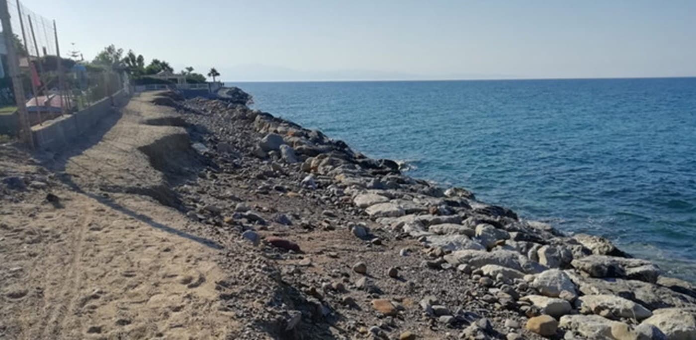 Al via la storica azione di ripascimento costiero di Pantano