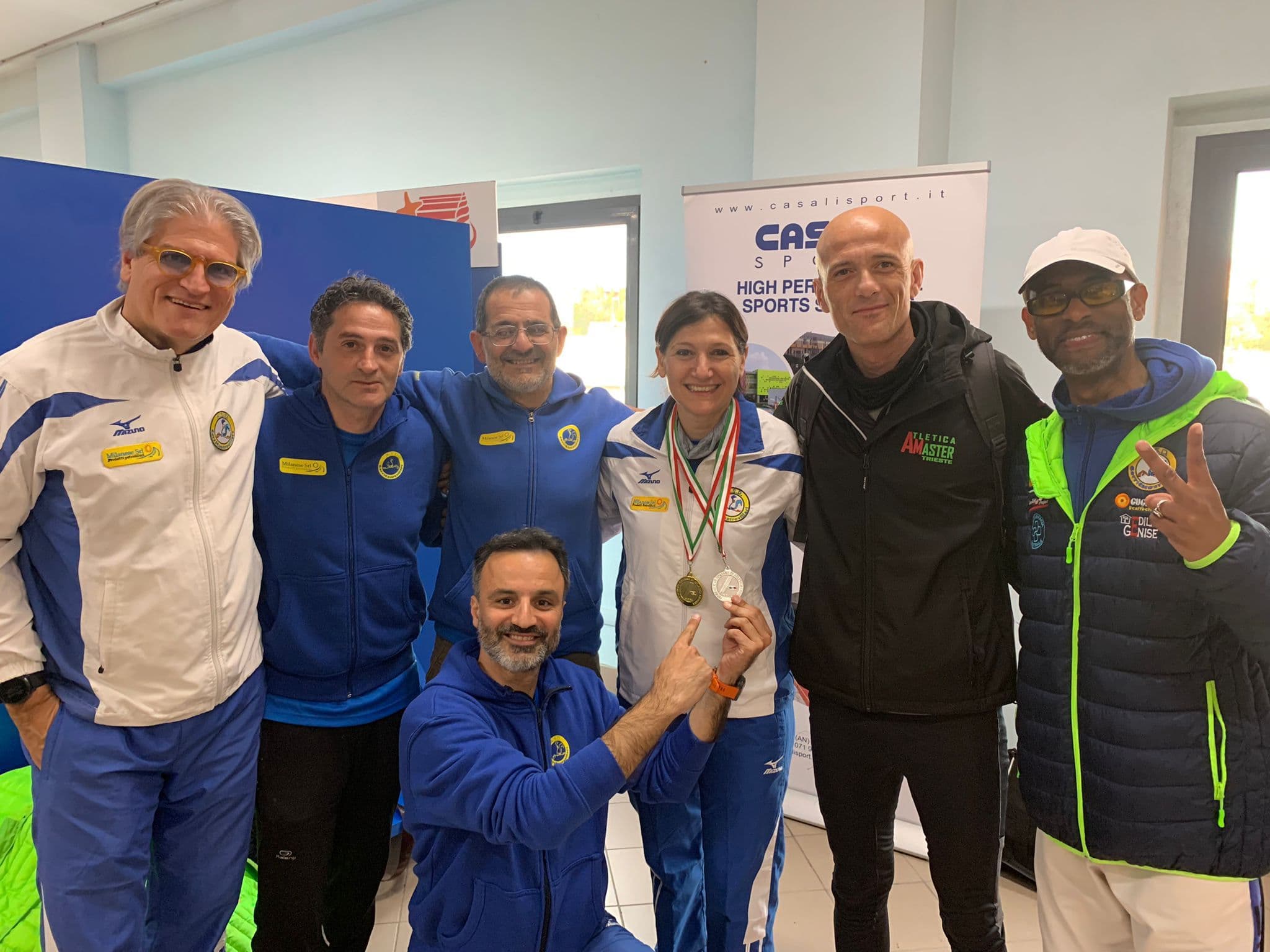 L'ASD CorriCastrovillari trionfa ai campionati italiani Master di Ancona