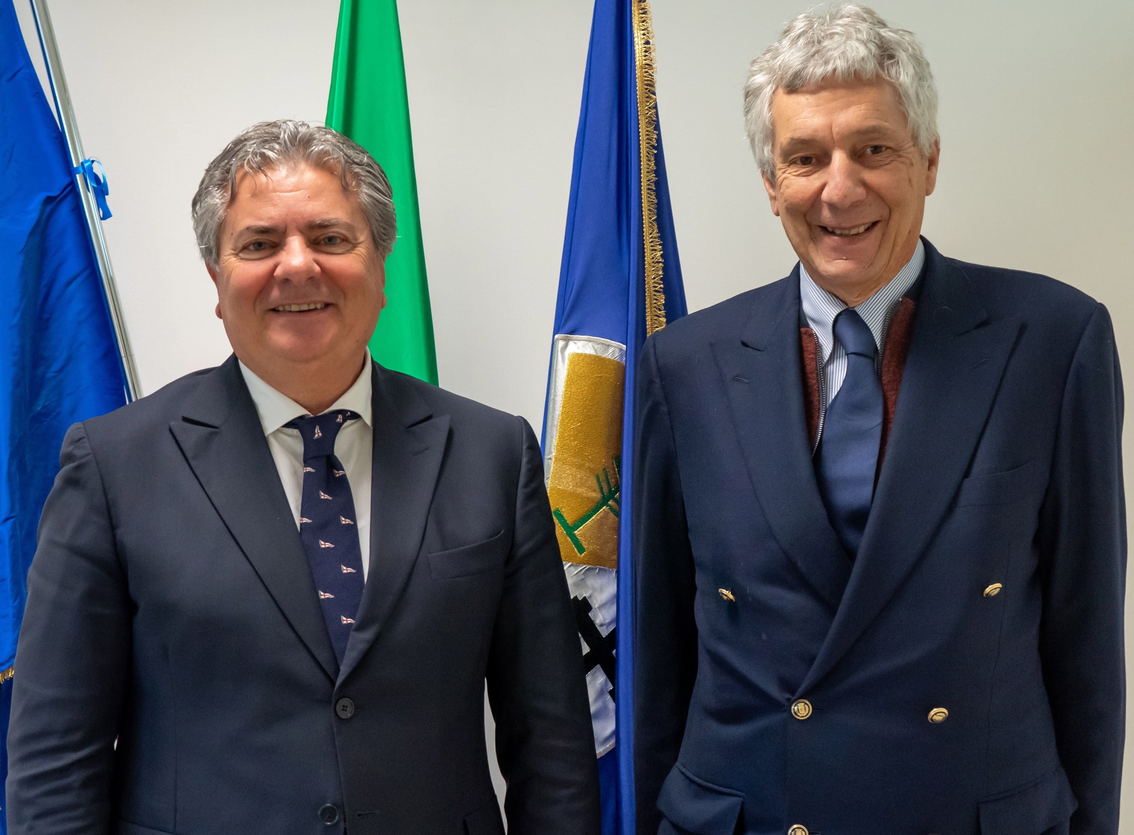 Il presidente del Consiglio Regionale Mancuso incontra il Principe Fulco Ruffo di Calabria