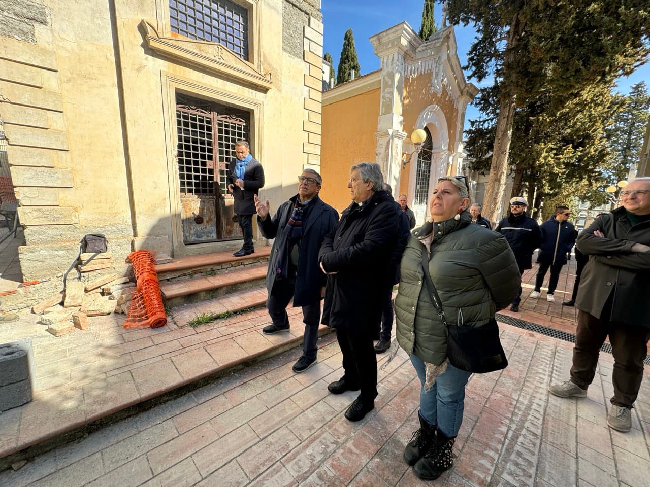 Cassano Jonio, sopralluogo per la ristrutturazione delle Cappelle delle ex Congreghe