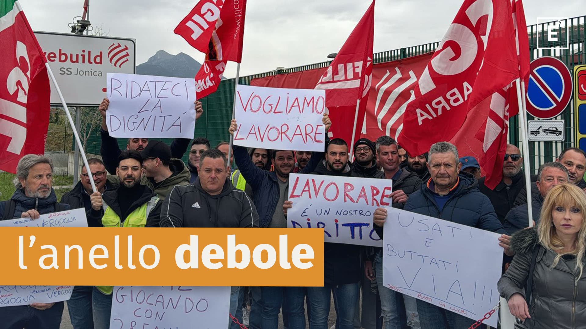 Terzo Megalotto, una disputa tra aziende mette alla porta 28 lavoratori