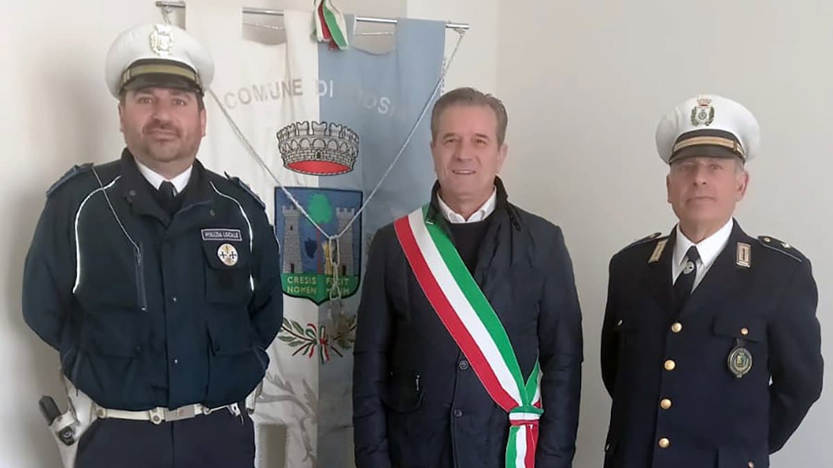 Crosia, cambio al vertice della Polizia Locale: Valentino Pignataro è il nuovo responsabile