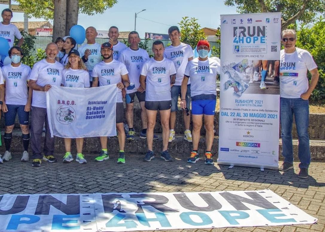 Arriva in Calabria la 4° edizione di Run4Hope. Si parte da Morano Calabro sabato 13 aprile