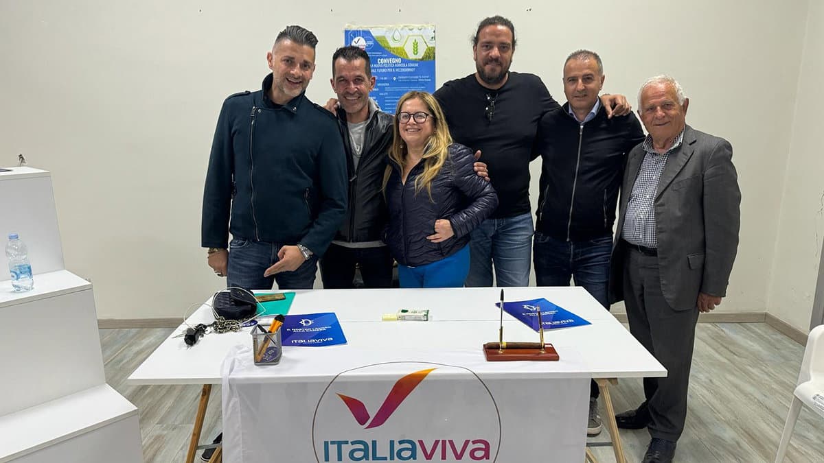 Amministrative Crosia, Italia Viva aderisce alla lista civica "CambiaVento"