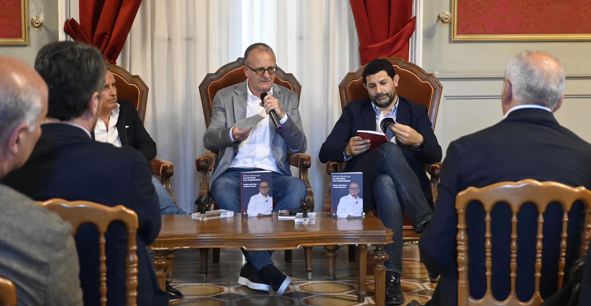 Mimmo Bevacqua presenta il suo libro  “La mia forza è la moderazione”