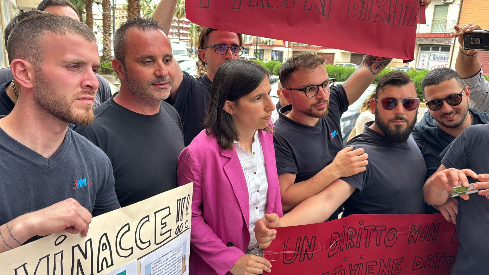 Elly Schlein a Corigliano-Rossano per sostenere Stasi sul mantra del salario minimo