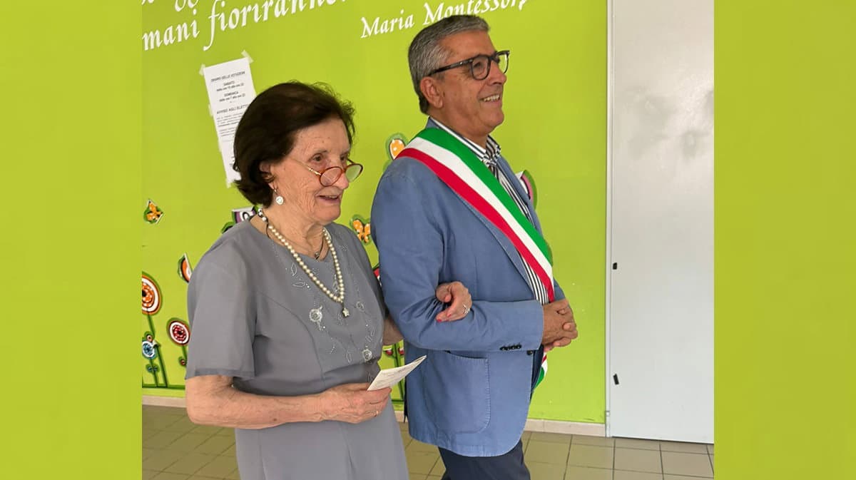 Il senso civico non ha età: a Cassano la centenaria Rosetta va a votare