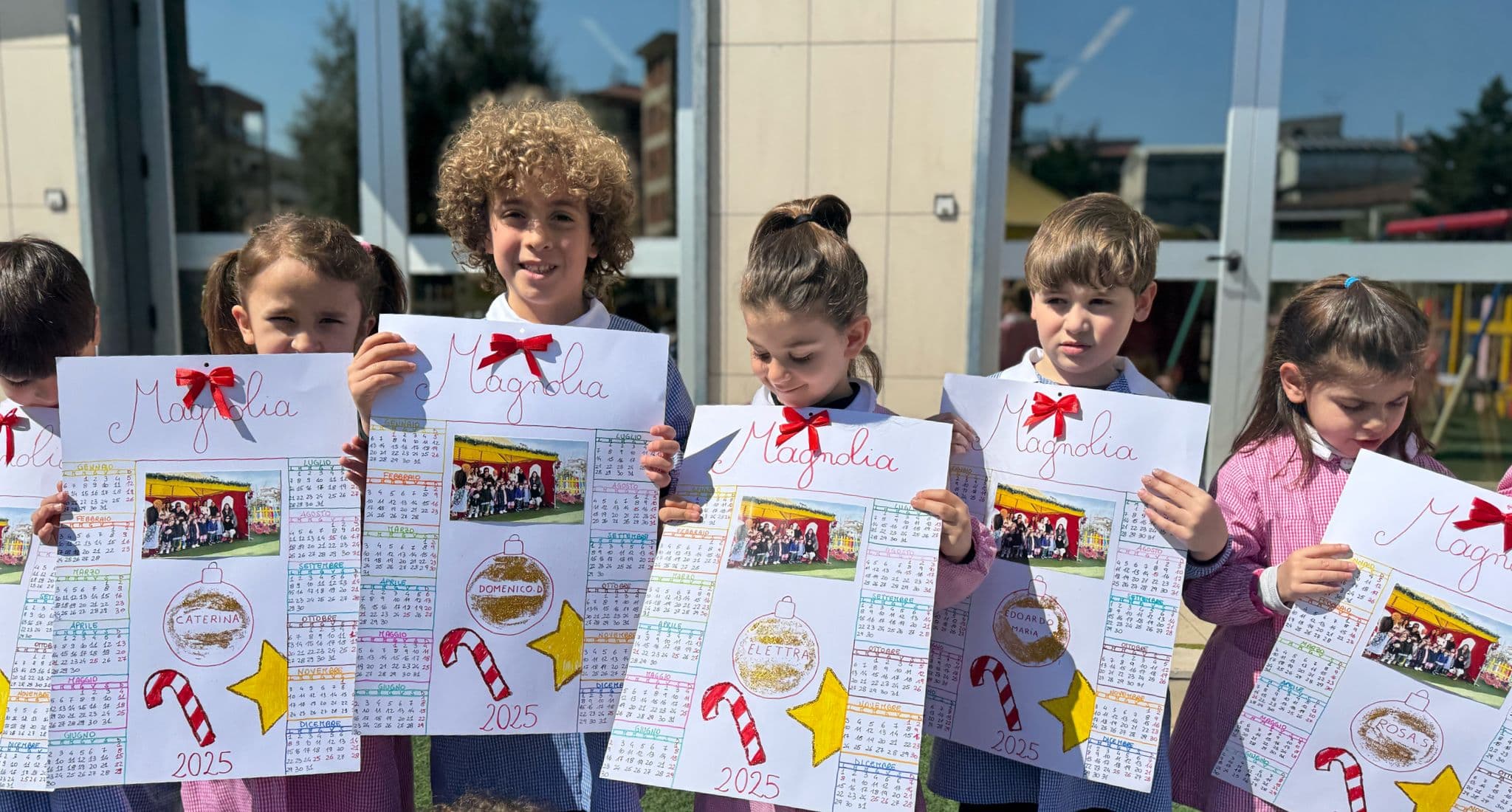 Giornata regionale del calendario, i bambini del polo Magnolia a Cirò