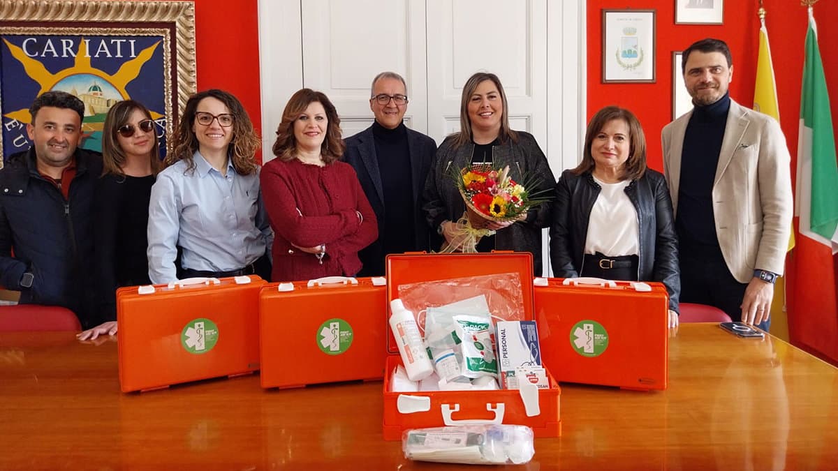 Il comune si dota di quattro nuovi kit di pronto soccorso