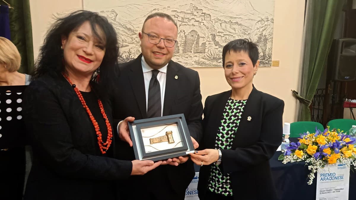 Castrovillari, conferito a Tilde Nocera il “Premio Aragonese 2025”