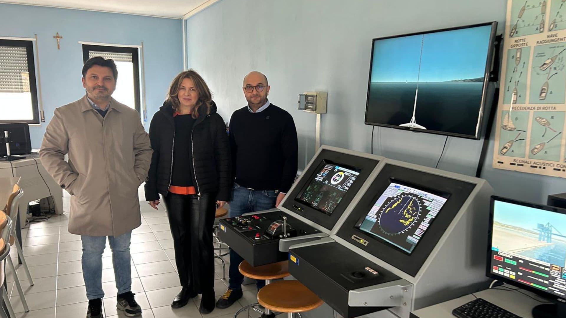 Partita la collaborazione tra l'IIS Palma Green Falcone Borsellino e Assonautica Cosenza