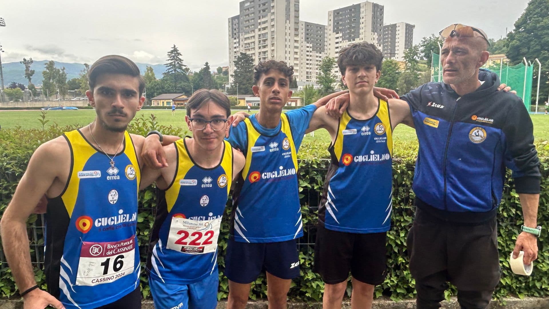 Ai campionati regionali su pista vincono gli Allievi della Corricastrovillari