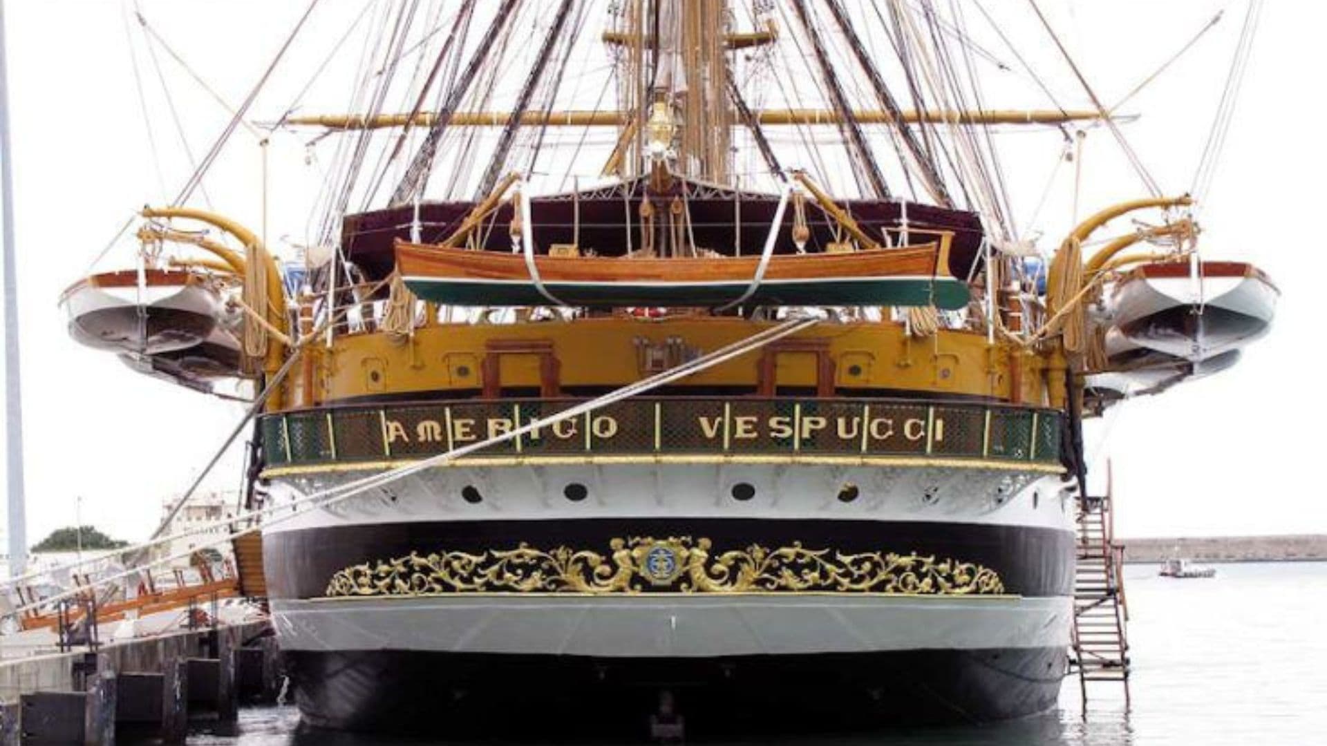 L'IC di Mandatoriccio a bordo della "nave più bella del mondo", l'Amerigo Vespucci