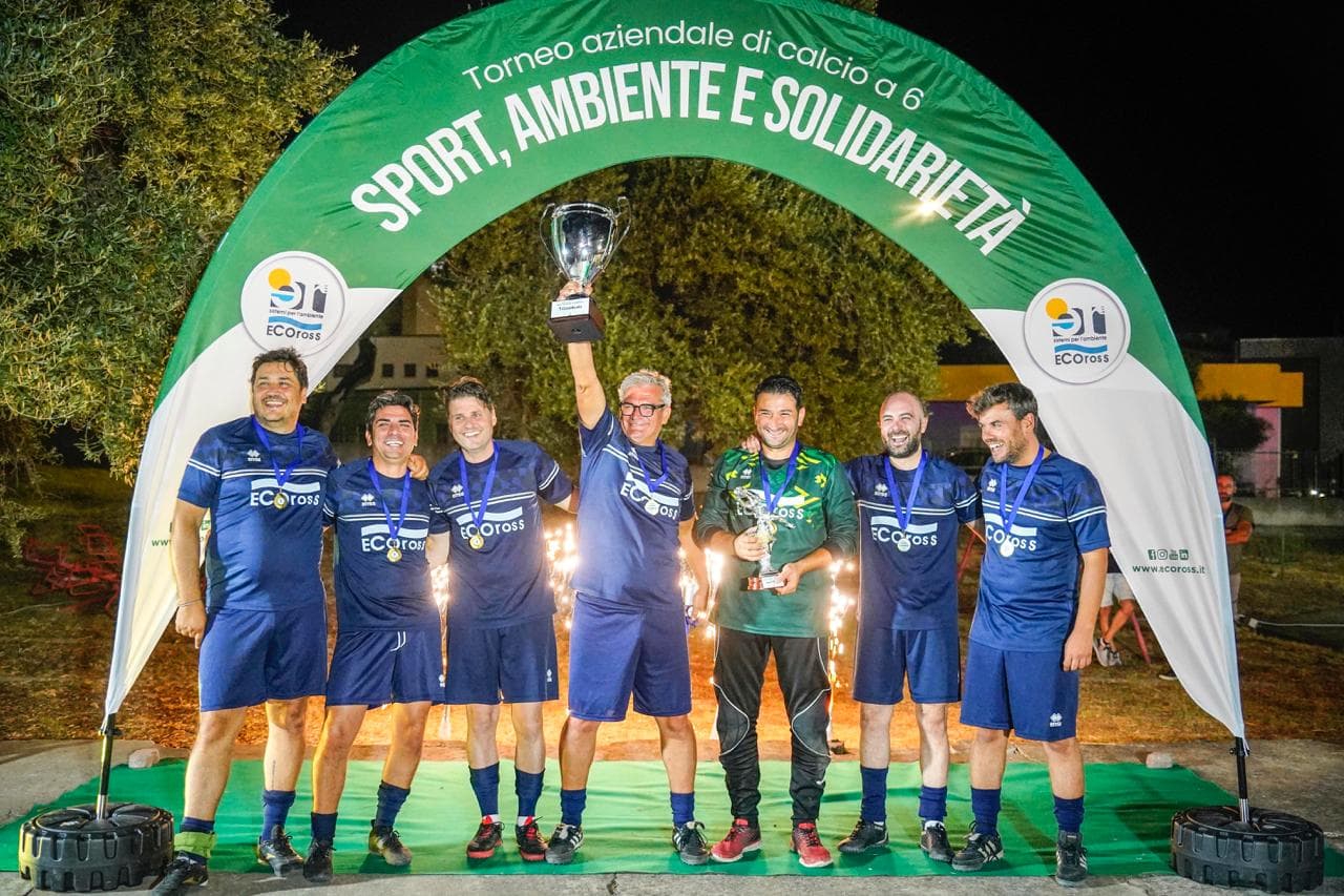 "Sport, ambiente e solidarietà", al via la seconda edizione del torneo aziendale di Ecoross