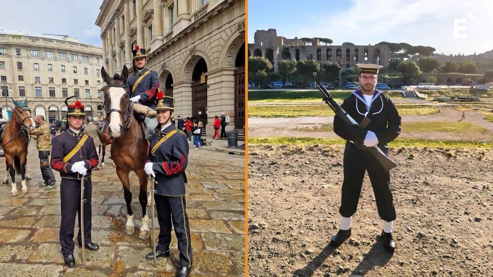 Due giovani di Corigliano-Rossano hanno sfilato alla parata dei Fori Imperiali a Roma