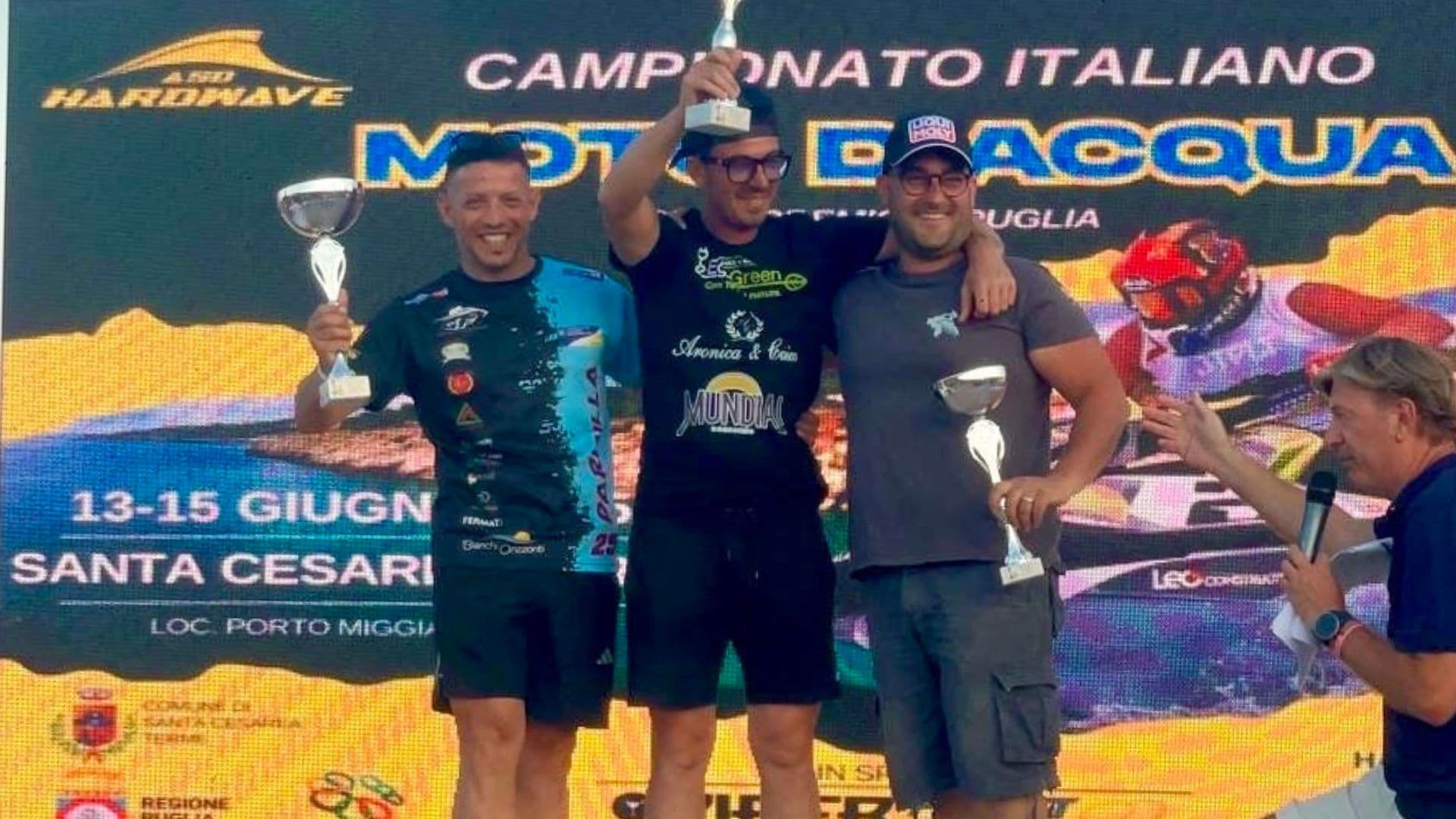 Moto d'acqua, Parrilla ancora sul podio del Gran Premio di Puglia