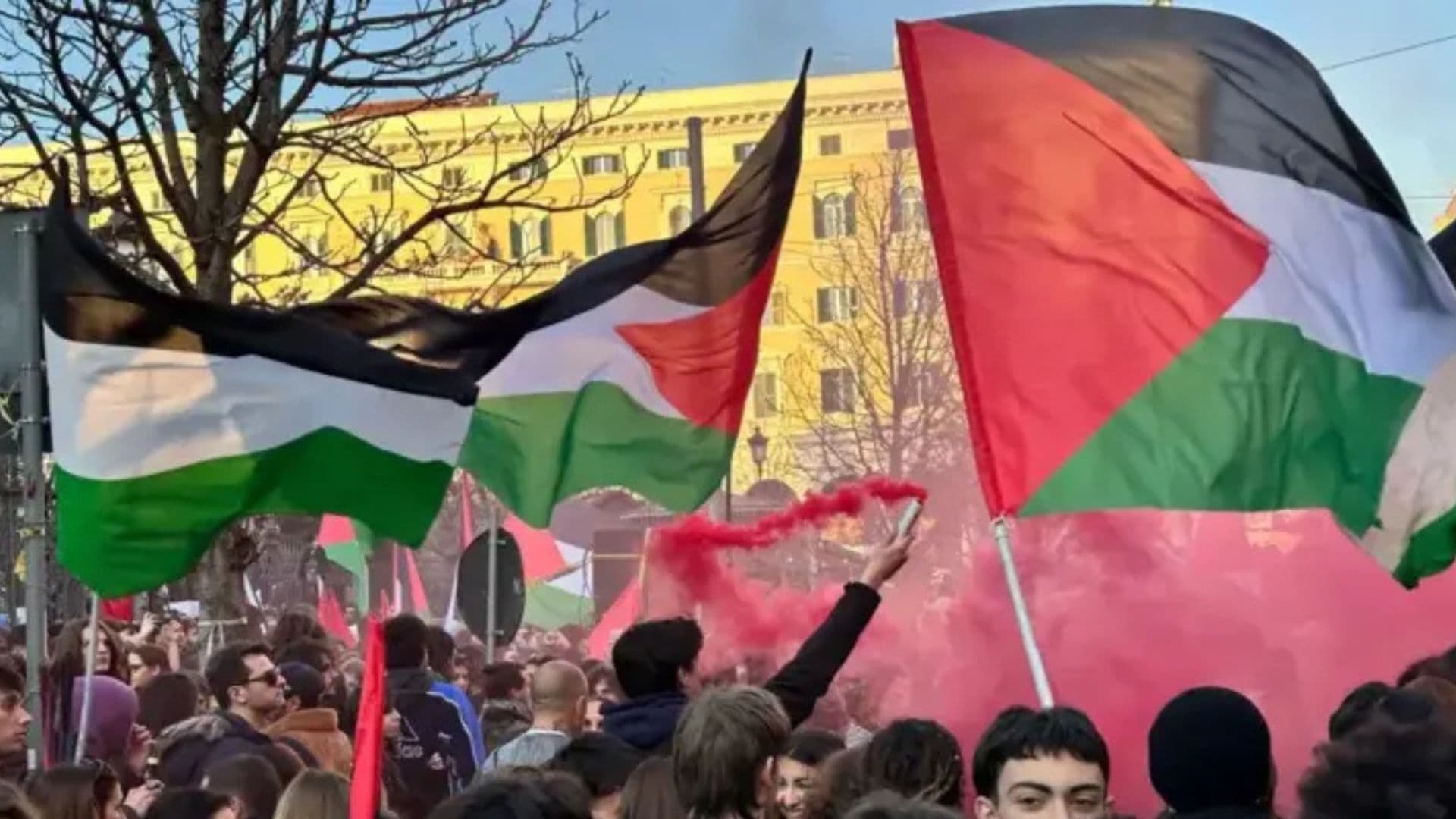 Schierarsi Co-Ro si unirà alla manifestazione di Roma "Non in mio nome - Free Plaestine"