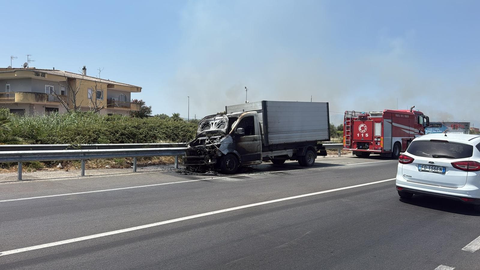 Sibaritide in fiamme: giornata di roghi e grandi criticità a Corigliano-Rossano