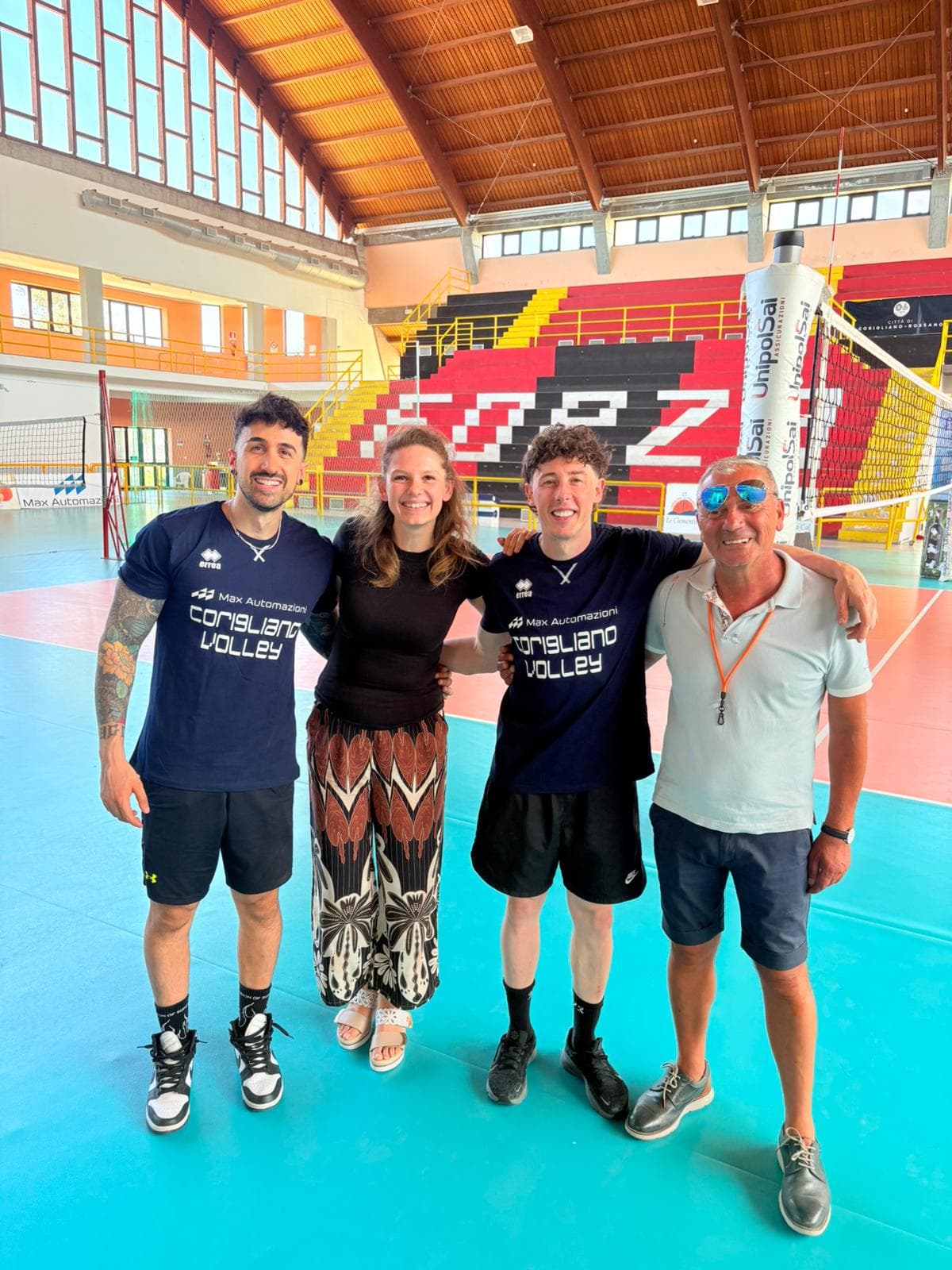 Una gradita sorpresa per lo staff della Corigliano Volley!