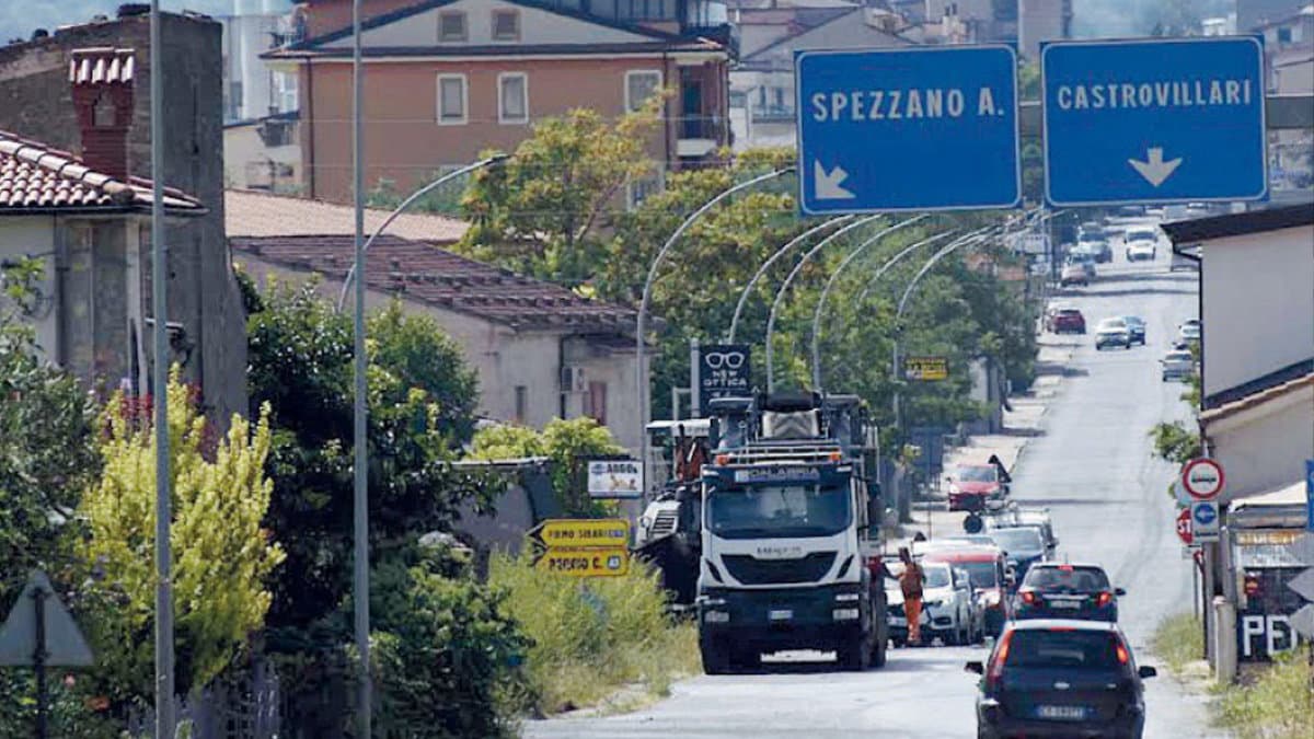 Castrovillari, i lavori stradali mettono in luce le carenze infrastrutturali
