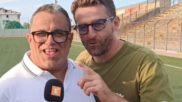 Stasi irrompe durante l'intervista al patron Olivieri: «Stadio pronto a brevissimo» / VIDEO