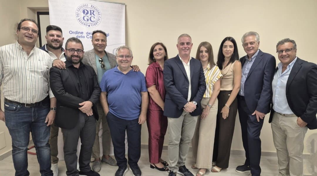 Insediato il nuovo consiglio dell'Ordine dei Geologi della Calabria: ecco i nomi