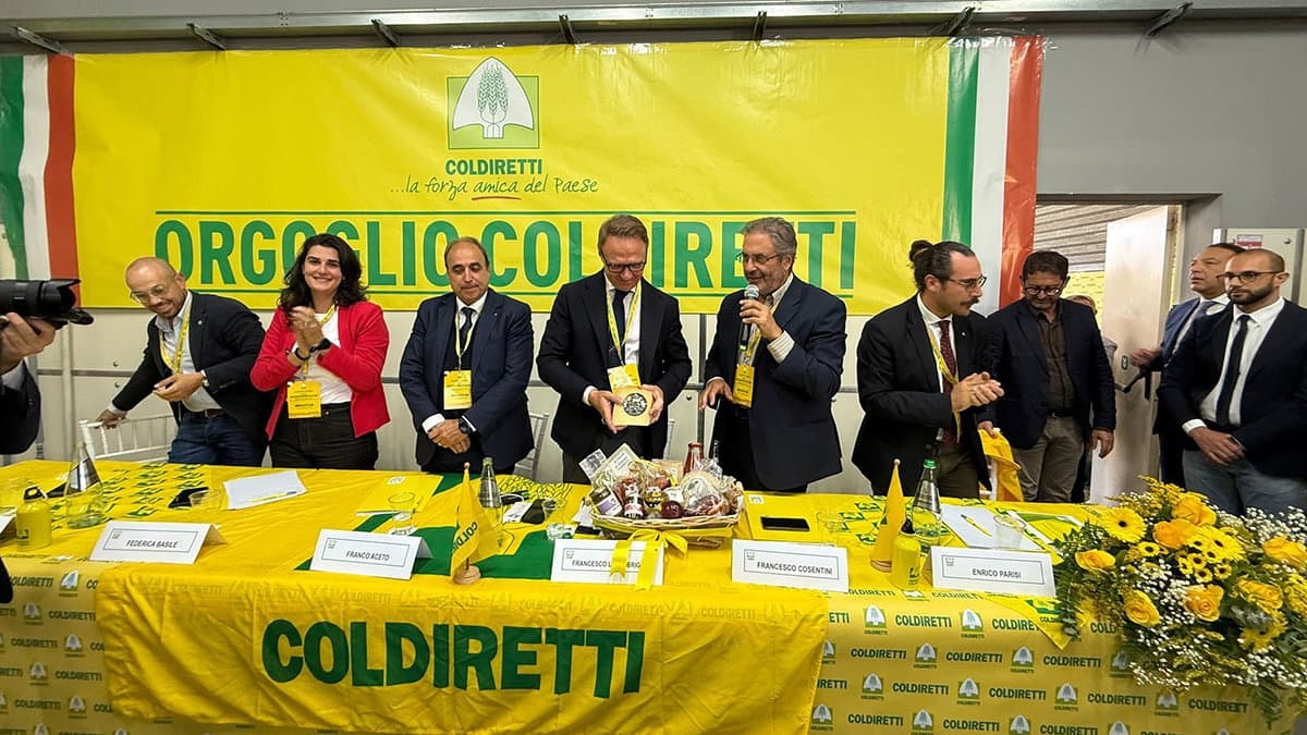 Coldiretti Calabria incontra il Ministro dell'Agricoltura Lollobrigida