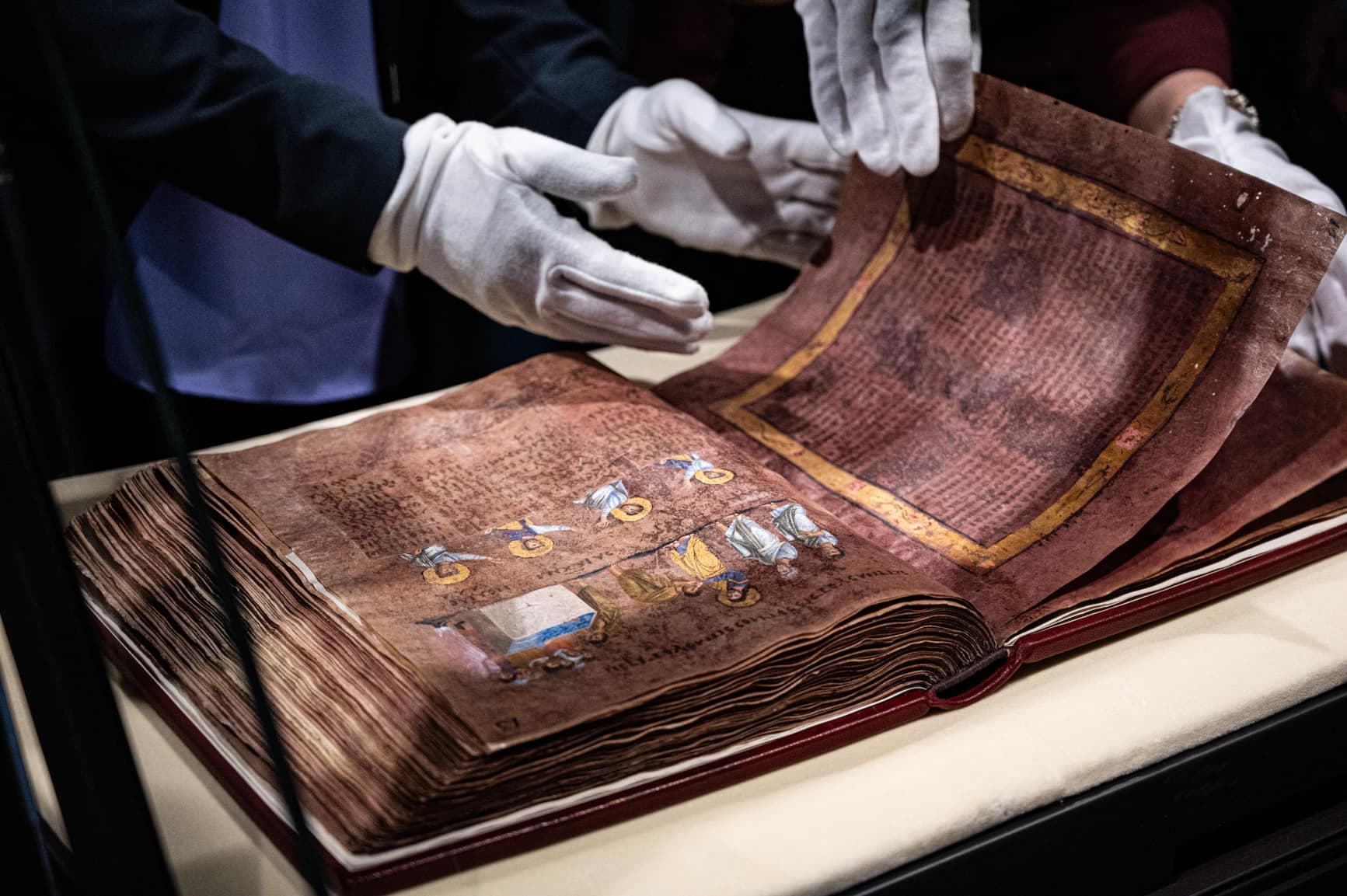 Il Codex Purpureus in viaggio per Londra... ma solo in copia!