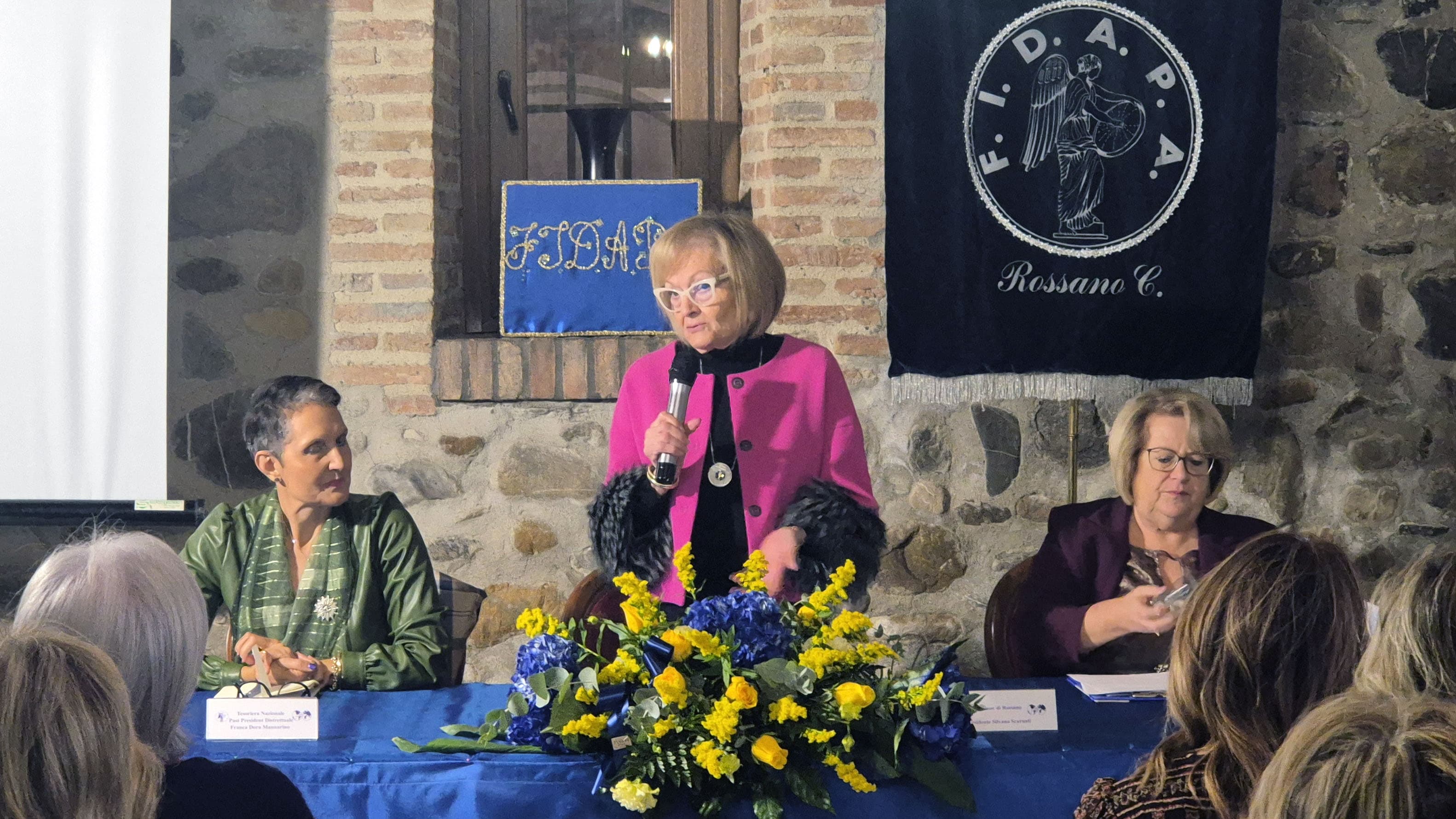FIDAPA Rossano, Silvana Scarnati è la nuova presidente: un passaggio di consegne che guarda al futuro