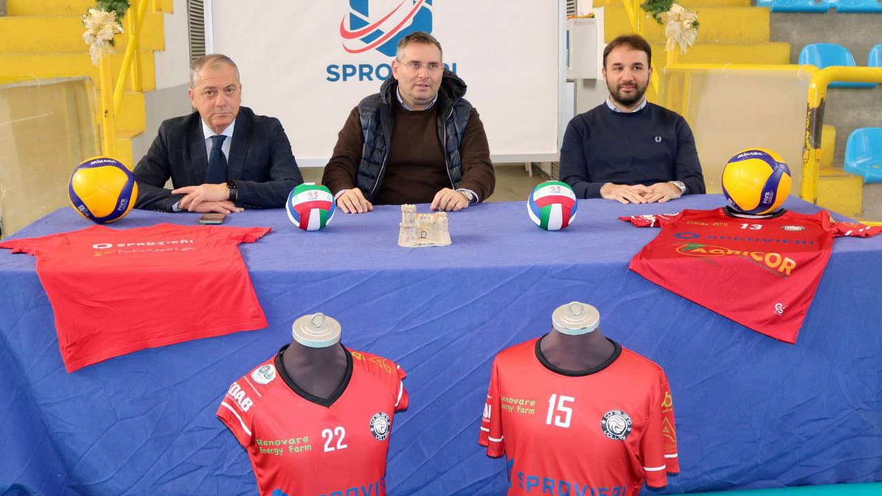 La Sprovieri Corigliano Volley presenta il nuovo logo: identità rinnovata e cuore nel sociale
