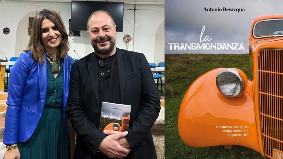 Antonio Bevacqua presenta "La Transmondanza" alla Fiera “Più Libri Più Liberi”
