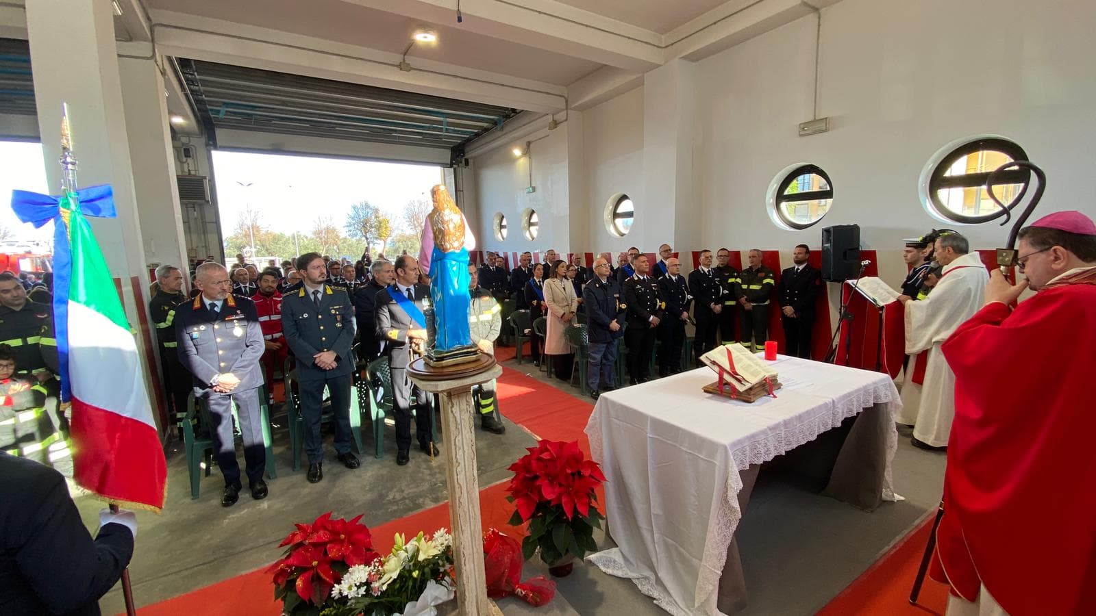 Santa Barbara, Vigili del Fuoco e Capitaneria insieme per celebrare la Patrona del Coraggio