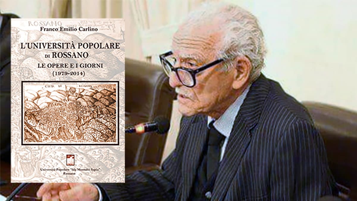 "L’Università Popolare di Rossano – Le Opere e i Giorni", il compianto Sapia scriveva: «Questo libro è un atto d'amore»