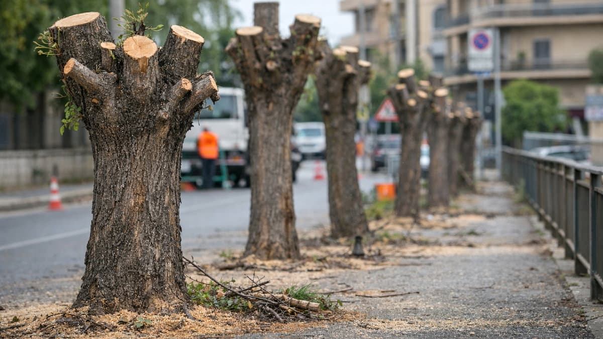 Alberi mutilati in nome della sicurezza? La capitozzatura è vietata e va fermata