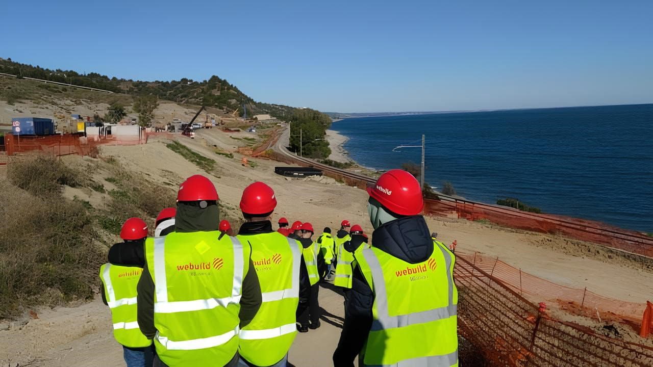 Trebisacce tra le tappe del tour "Build Up" di Webuild dedicato agli studenti degli Istituti Tecnici