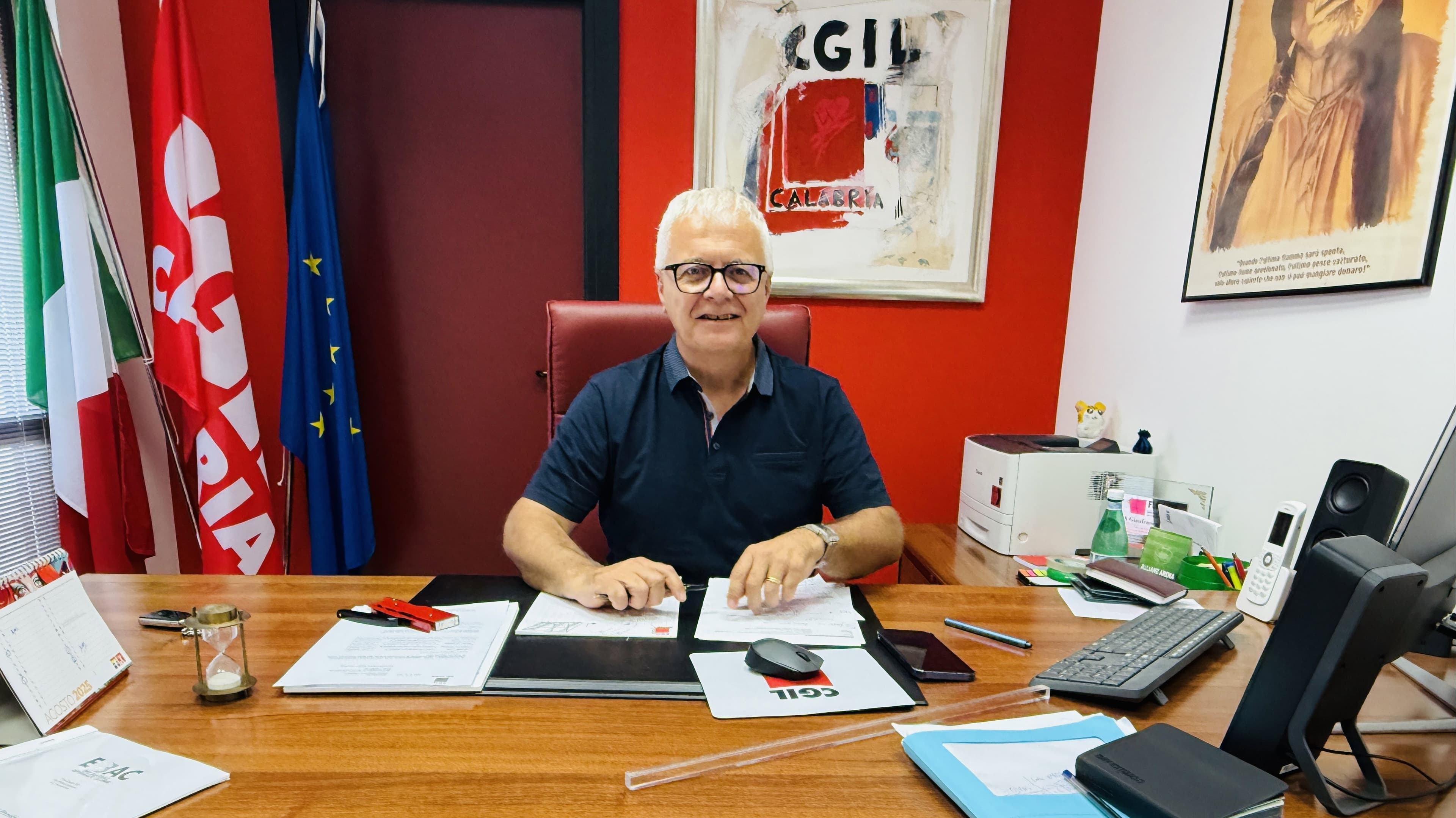 Ciclone Harry, Trotta (Cgil Calabria): «Urgente piano per la manutenzione del territorio»